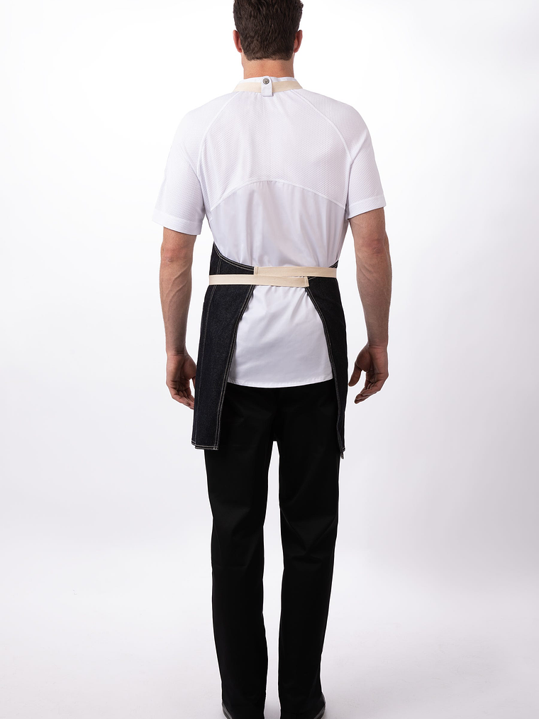 Pechera Chef Works Ridgewood Azul Mezclilla 2