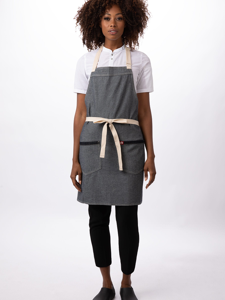 Pechera Chef Works Ridgewood Gris 1