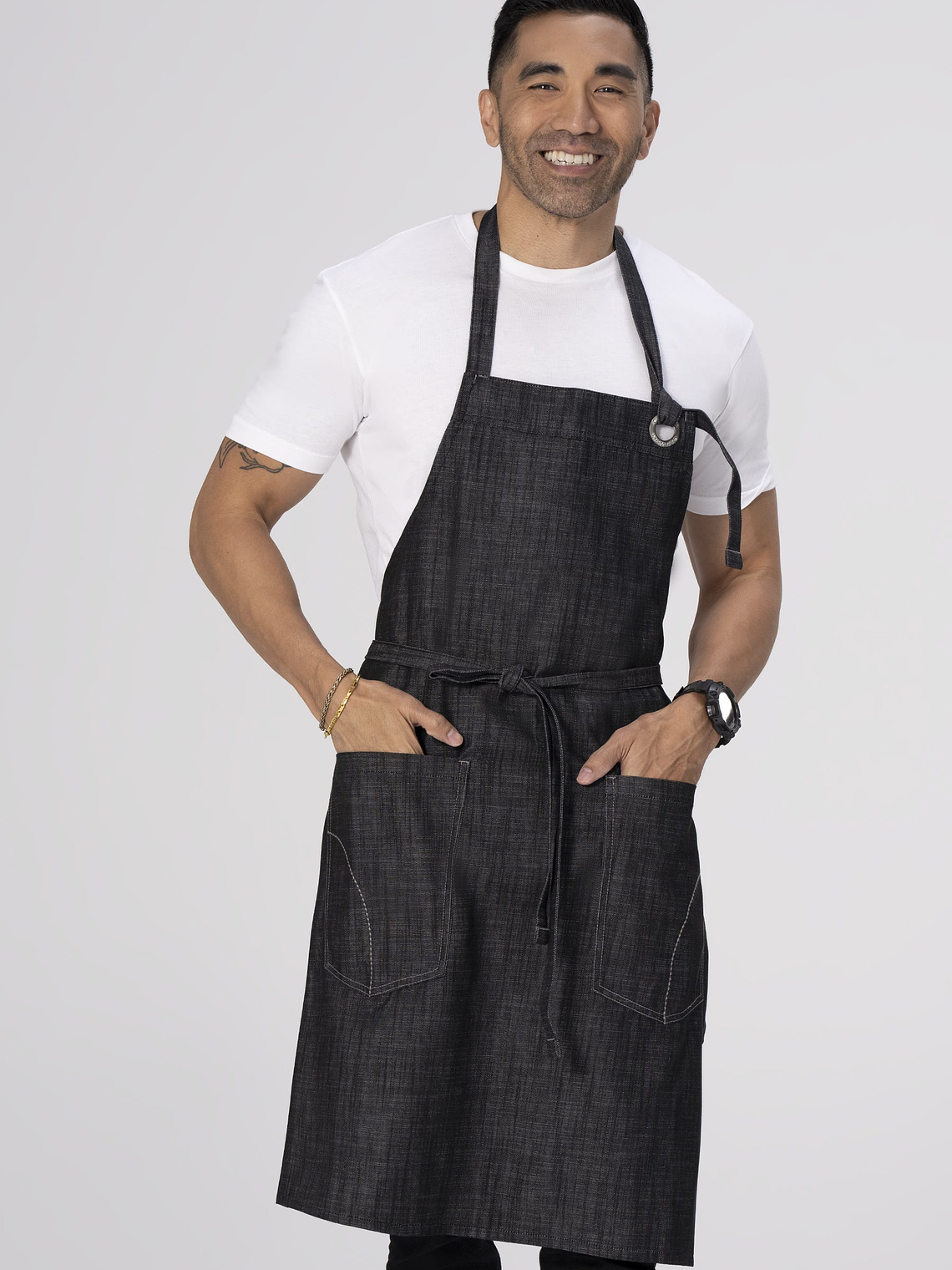 Pechera Chef Works Corvalis Negra 1