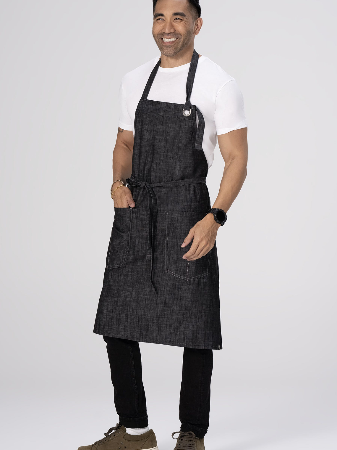 Pechera Chef Works Corvalis Negra 2