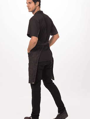 Pechera Chef Works Corvalis Gris Oscuro