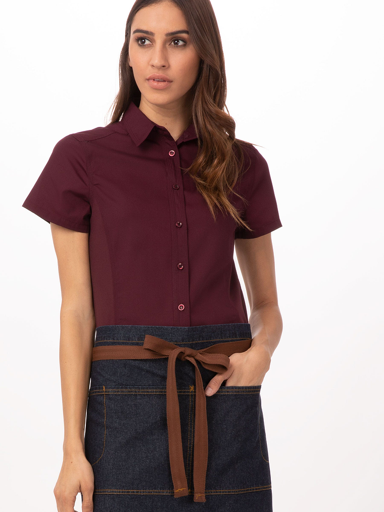 Mandil Chef Works Memphis Azul 1