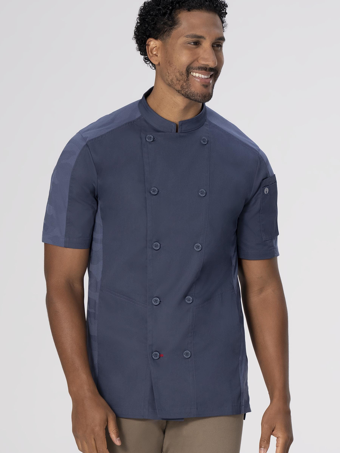 Chaqueta Chef Works Unisex Mojave Azul 1