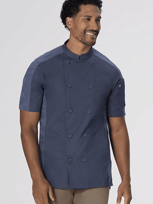 Chaqueta Chef Works Unisex Mojave Azul