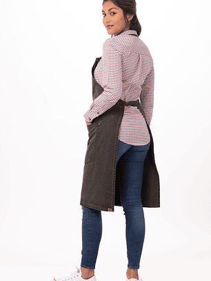 Pechera Chef Works Dorset Gris