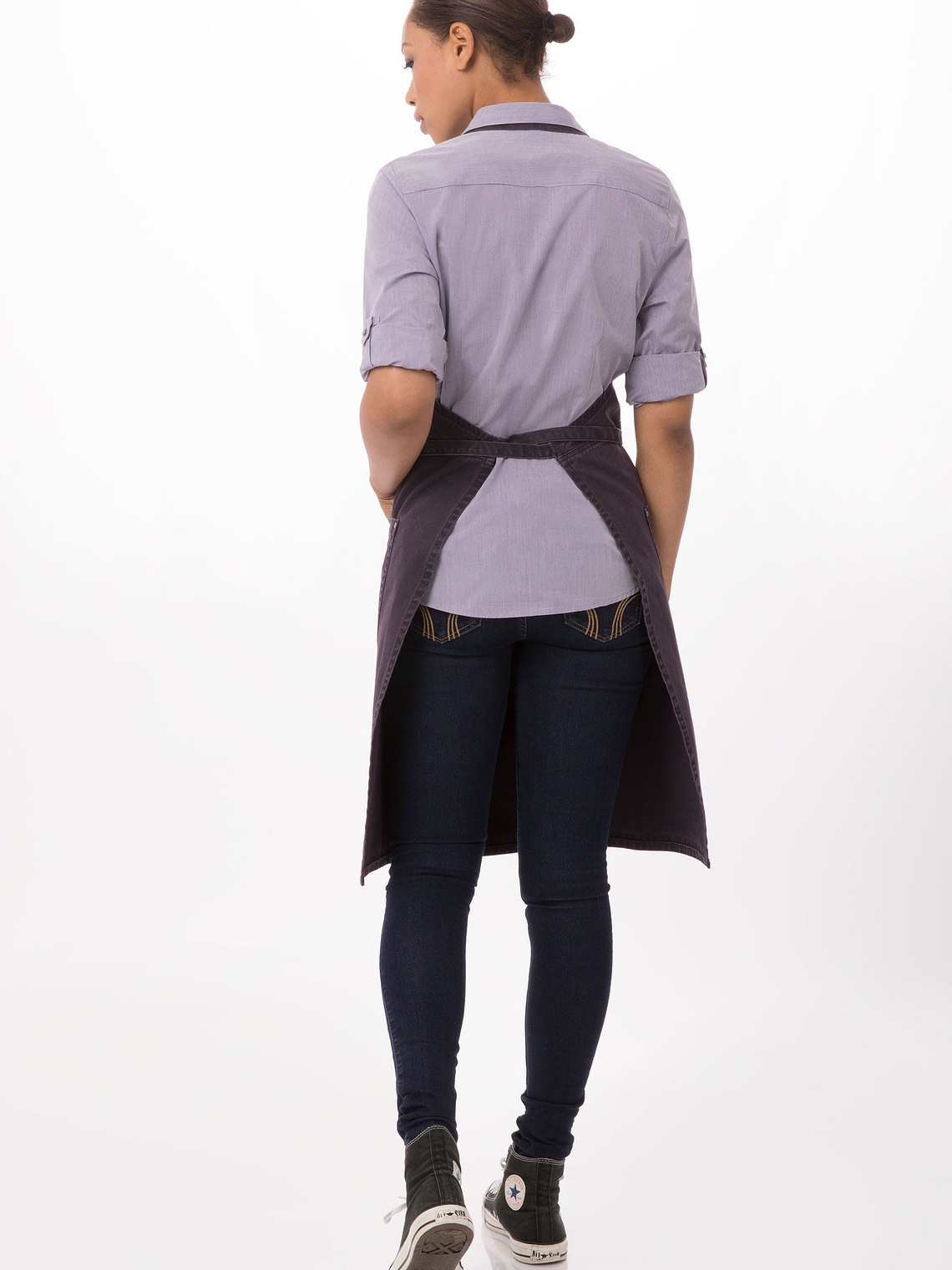 Pechera Chef Works Urban Morado Berenjena  2