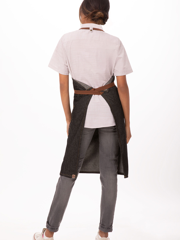 Pechera Chef Works Memphis Negra 2