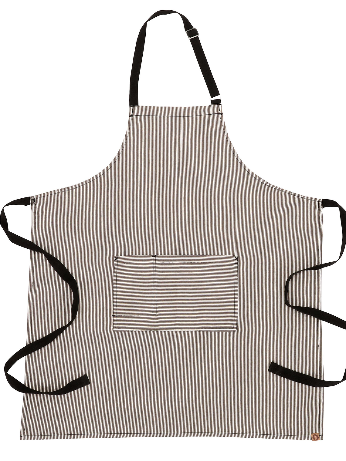 Pechera Chef Works Portland Negra/Blanco 5