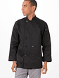 Chaqueta Chef Works Unisex Bastille Negra - Miniatura 1