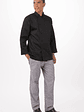 Chaqueta Chef Works Unisex Bastille Negra - Miniatura 2