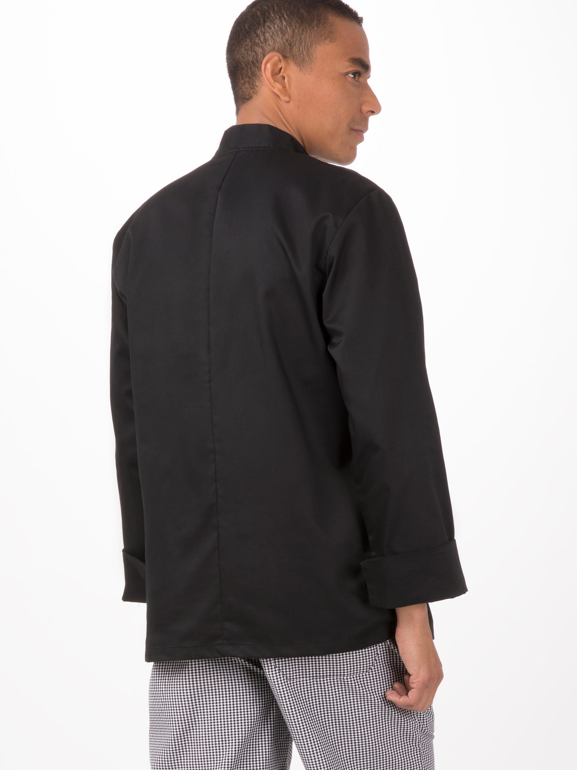 Chaqueta Chef Works Unisex Bastille Negra 4