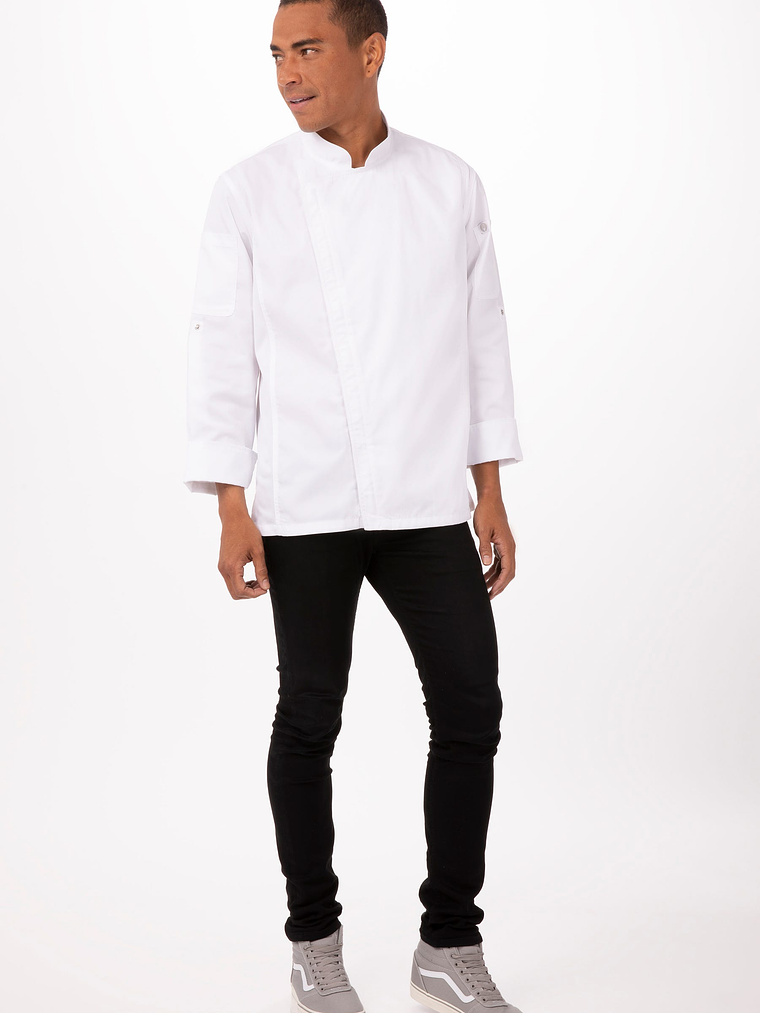 Chaqueta Chef Works Unisex Hartford Blanca 2