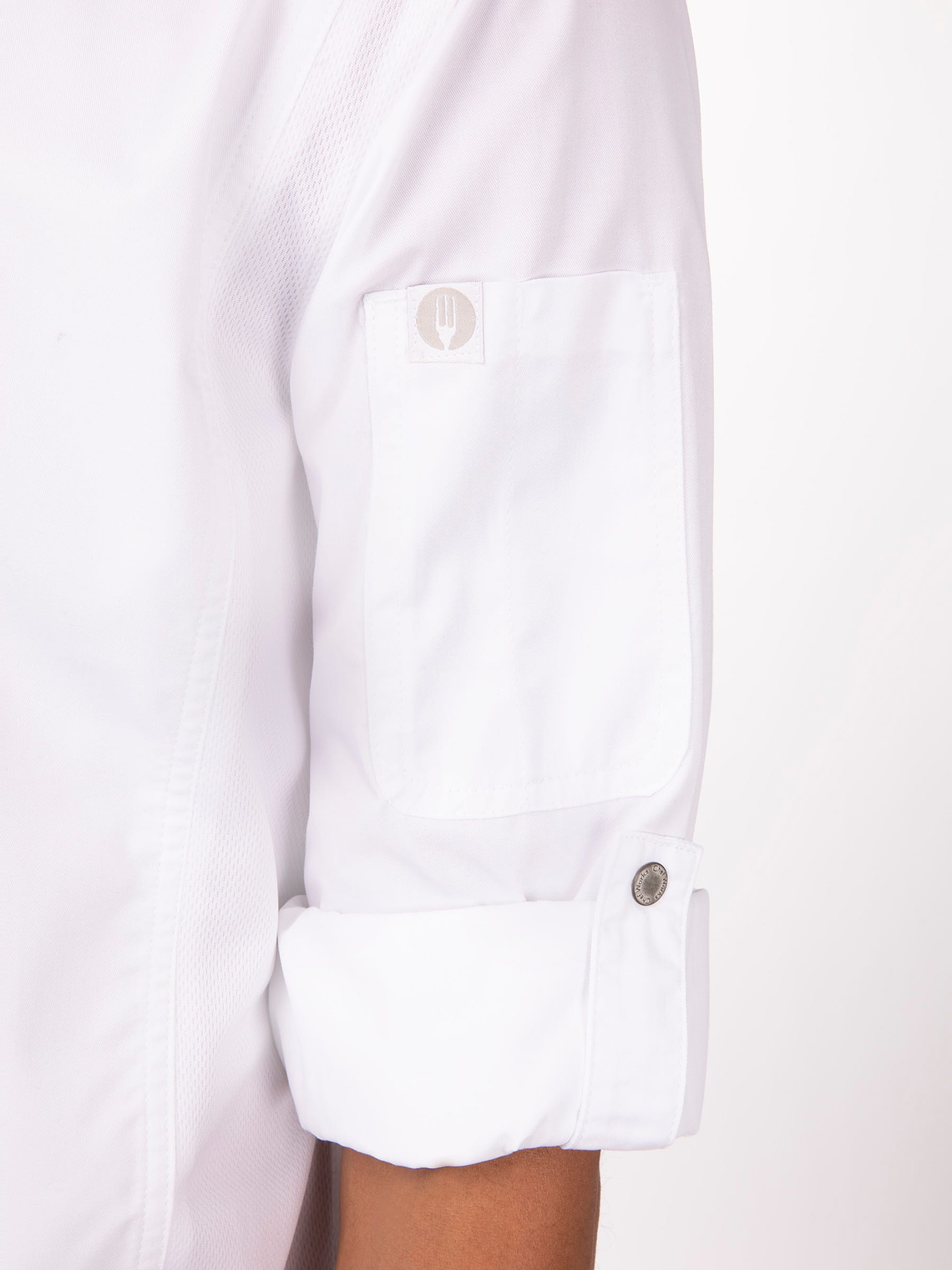 Chaqueta Chef Works Unisex Hartford Blanca 4