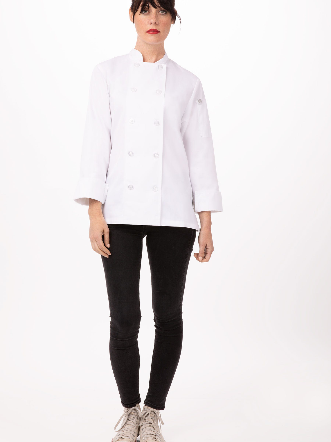 Chaqueta de Chef Mujer Chef Works Le Mans Blanca 1