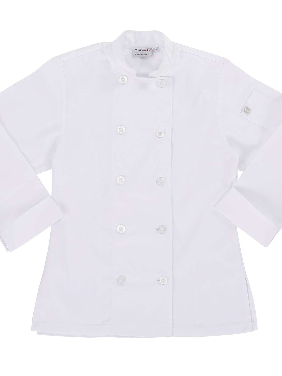 Chaqueta de Chef Mujer Chef Works Le Mans Blanca 6