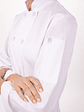 Chaqueta de Chef Mujer Chef Works Le Mans Blanca - Miniatura 5