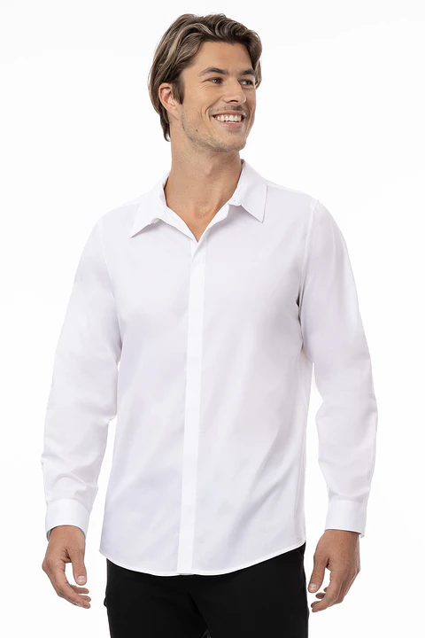Camisa Chef Works Premium Formal