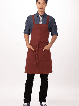 Pechera Chef Works Uptown Roja