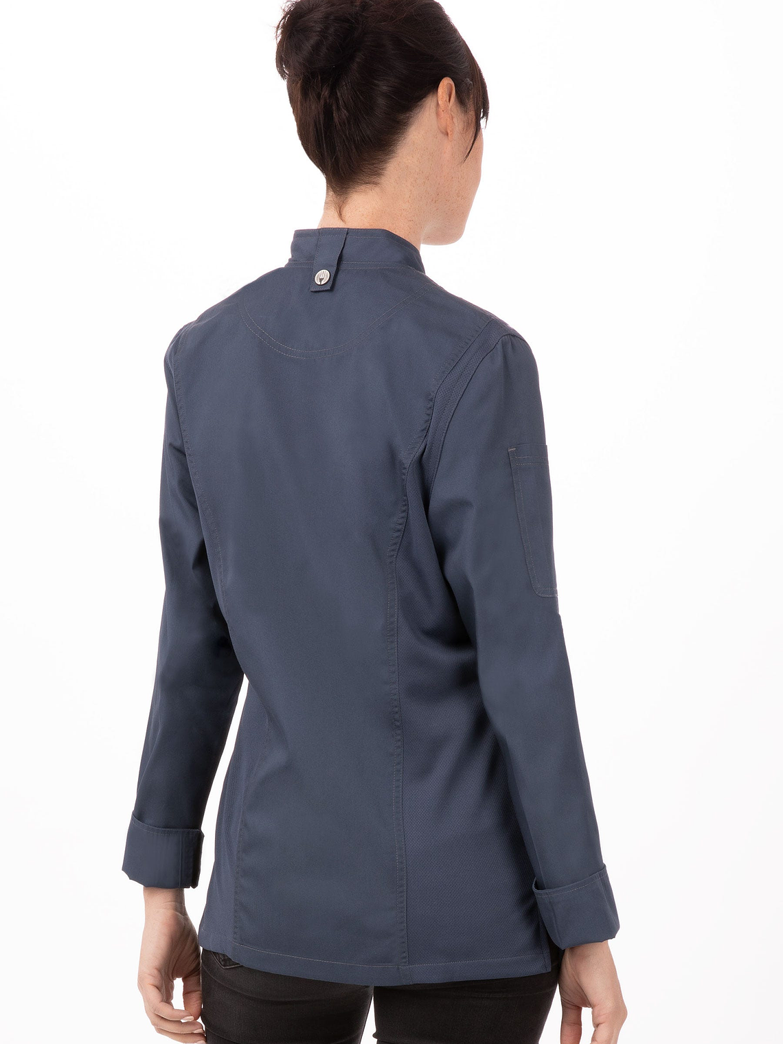 Chaqueta Chef Works Urban Mujer Hartford Azul 2