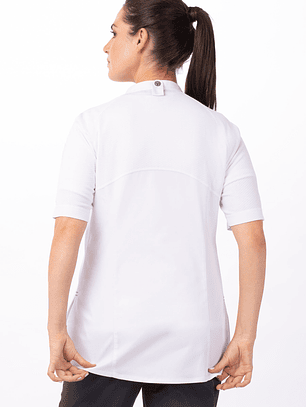 Chaqueta Chef Works Mujer Varkala Blanca