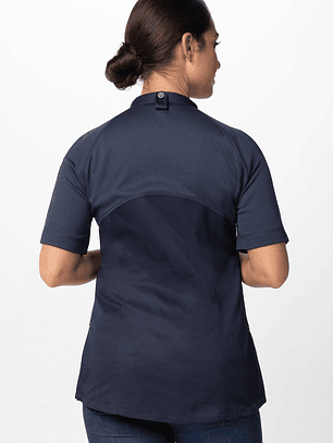 Chaqueta Chef Works Mujer Varkala Gris