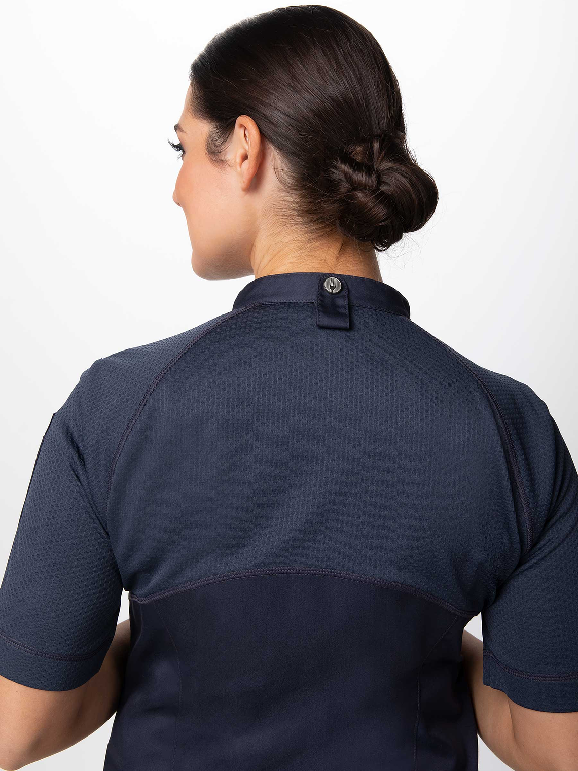 Chaqueta Chef Works Mujer Varkala Gris 5