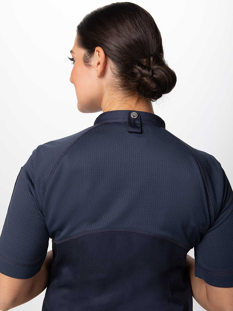 Chaqueta Chef Works Mujer Varkala Gris 5