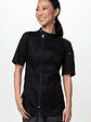 Chaqueta Chef Works Mujer Varkala Negra - Miniatura 3