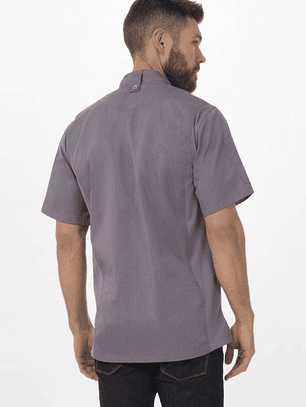 Chaqueta Chef Works Unisex Springfield Morada