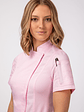 Chaqueta de Chef Mujer Chef Works Springfield Rosado - Miniatura 4