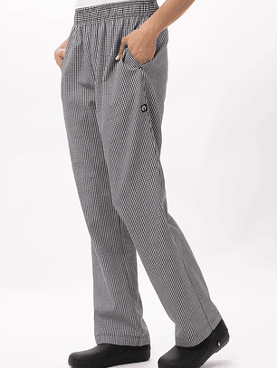 Pantalon Chef Works Mujer Pie De Poule Essencial 