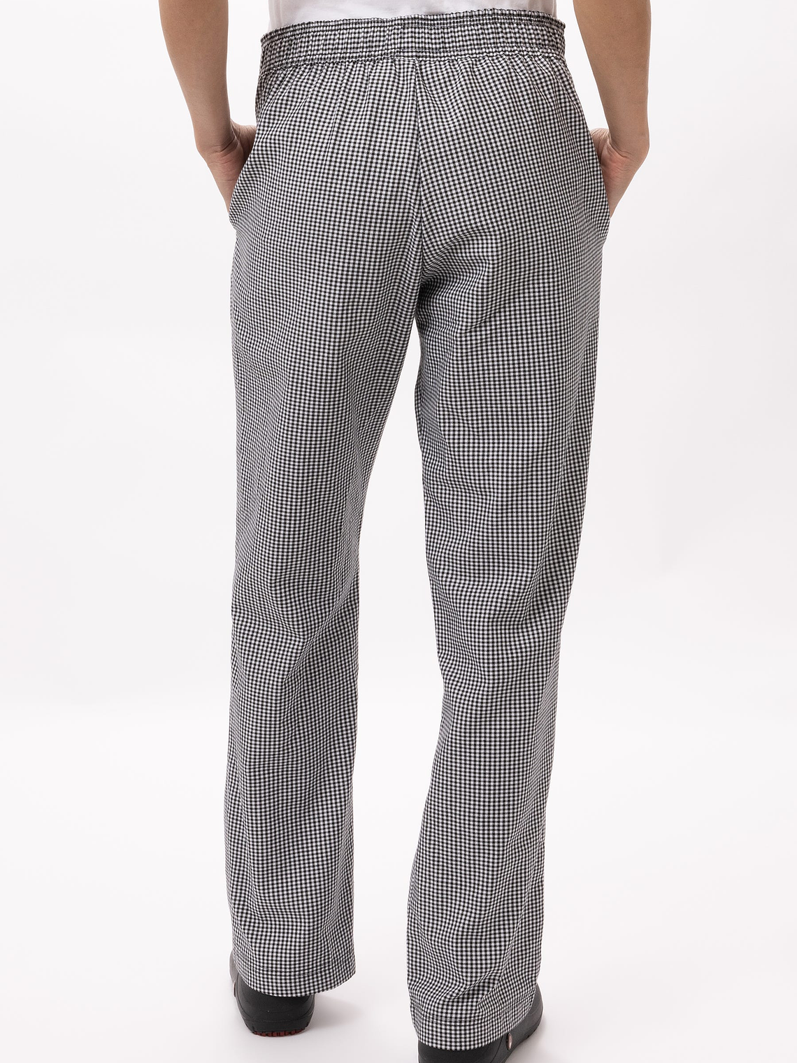 Pantalon Chef Works Mujer Pie De Poule Essencial  2