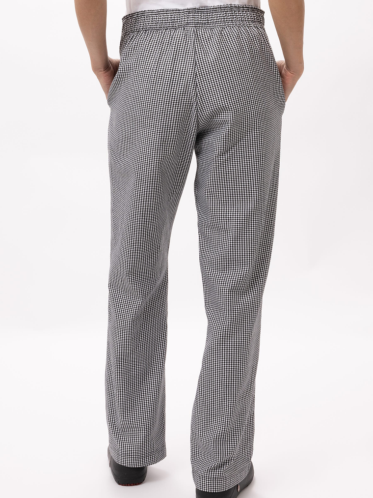 Pantalon Chef Works Mujer Pie De Poule Essencial  2