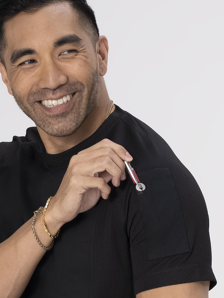 Polera Chef Works Unisex Ayres Crew Negra 3