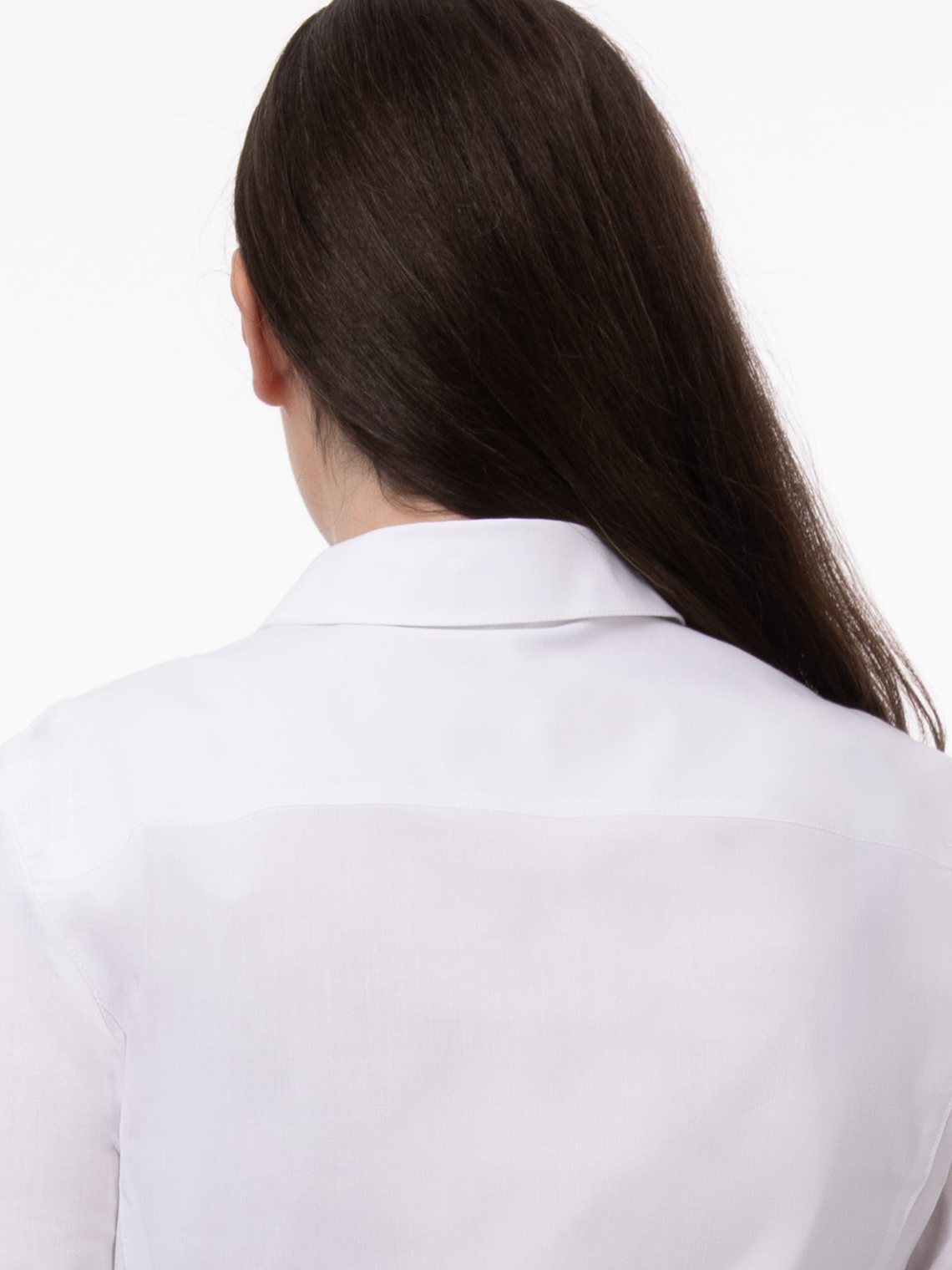 Blusa de vestir Formal Premium Blanca 4