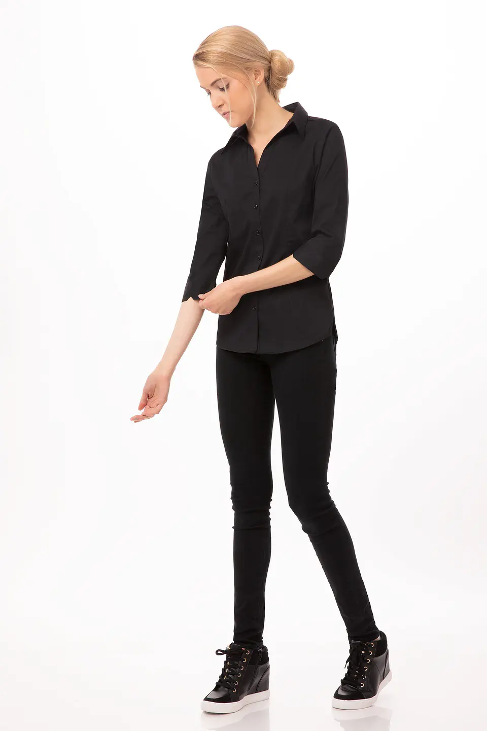 Blusa Chef Works Finesse 3