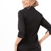 Blusa Chef Works Finesse Negra