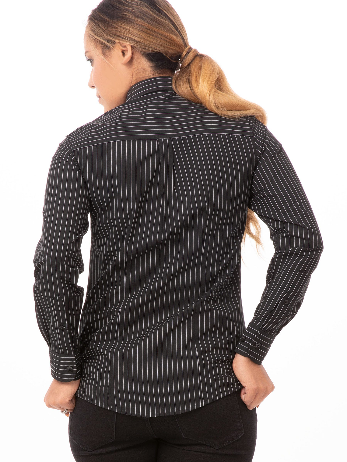 Blusa Chef Works Onyx Negra 2