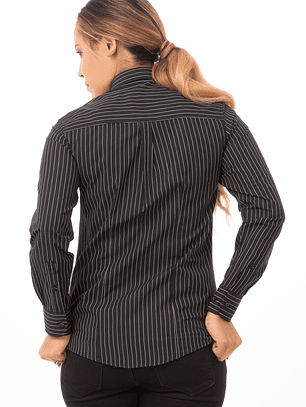 Blusa Chef Works Onyx Negra