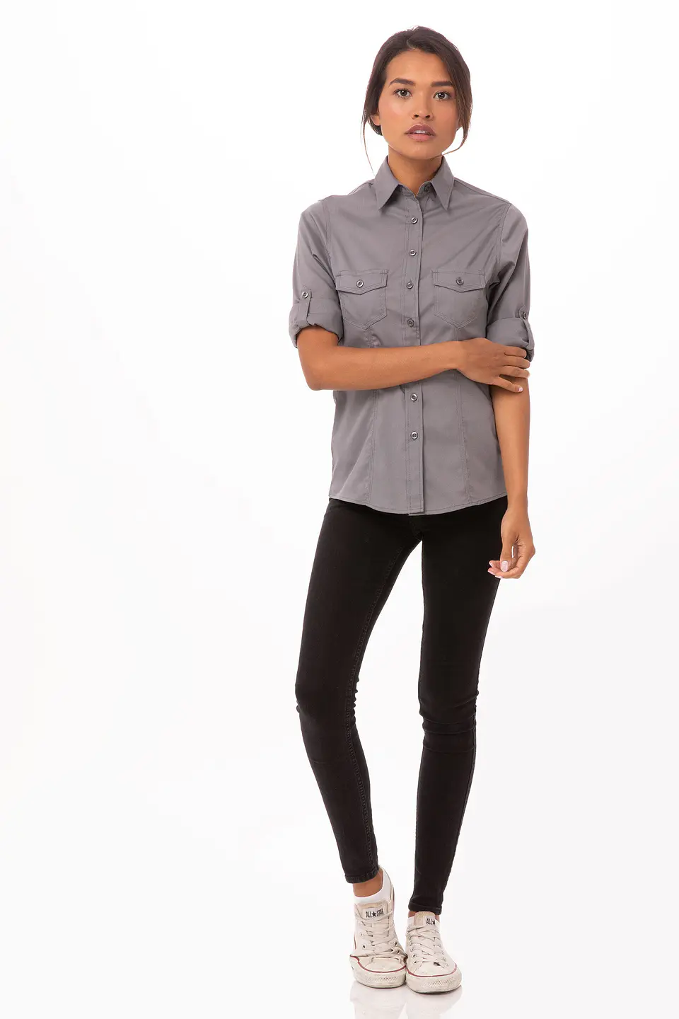 Blusa Chef Works Pilot 3