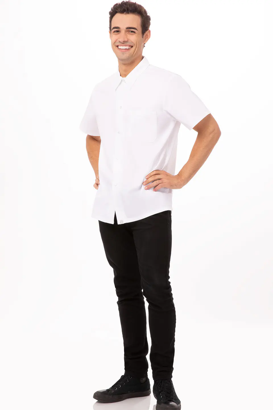 Camisa Chef Works Utility Cook 3