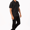Camisa Chef Works Utility Negra