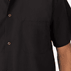 Camisa Chef Works Utility Negra