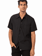 Camisa Chef Works Utility Negra - Miniatura 1