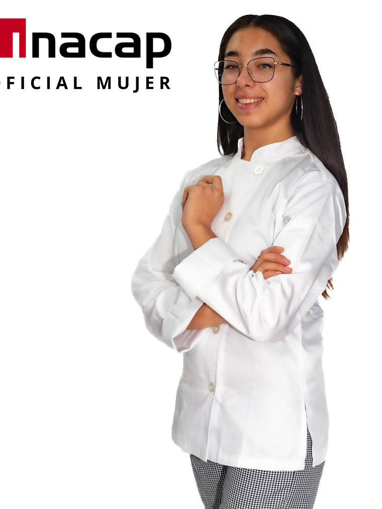 Set Estudiante Gastronómico Chef Works Oficial Inacap Mujer 1