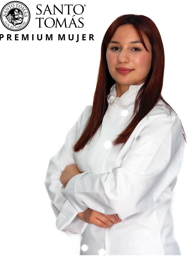 Set Estudiante Gastronómico Chef Works Premium Mujer Santo Tomás 1