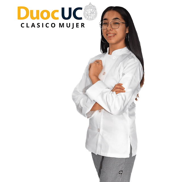 Set Estudiante Gastronómico Chef Works Clasico Mujer DuocUC 