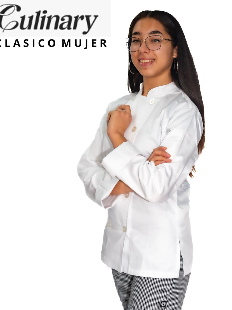 Set Estudiante Gastronómico Chef Works Clásico Mujer Culinary  1