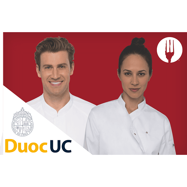 Set Estudiante Gastronómico Chef Works Clásico Unisex Duoc 