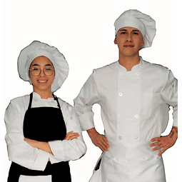 Set Estudiante Gastronómico Chef Works Clásico Unisex 